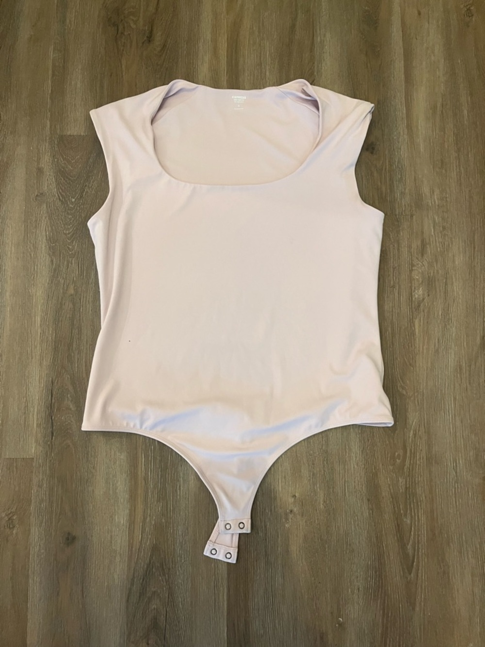 Express Light Pink Body Contour Bodysuit